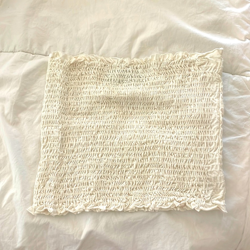 Lily rain white tube top!!